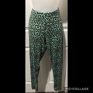 Joe boxer multicolored geometric leggings -XL-